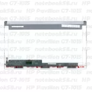 Матрица для ноутбука HP Pavilion G7-1015 (1600x900 HD+) TN, 40pin, Глянцевая