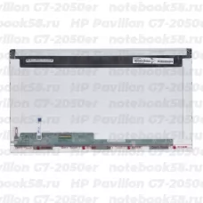 Матрица для ноутбука HP Pavilion G7-2050er (1600x900 HD+) TN, 40pin, Матовая