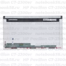 Матрица для ноутбука HP Pavilion G7-2300er (1600x900 HD+) TN, 40pin, Матовая