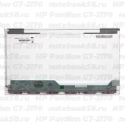 Матрица для ноутбука HP Pavilion G7-2170 (1600x900 HD+) TN, 40pin, Глянцевая