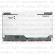 Матрица для ноутбука HP Pavilion G7-1239 (1600x900 HD+) TN, 40pin, Глянцевая