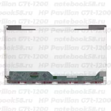 Матрица для ноутбука HP Pavilion G7t-1200 (1600x900 HD+) TN, 40pin, Глянцевая