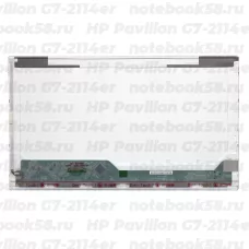 Матрица для ноутбука HP Pavilion G7-2114er (1600x900 HD+) TN, 40pin, Глянцевая