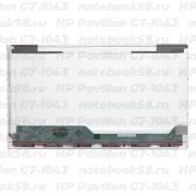 Матрица для ноутбука HP Pavilion G7-1043 (1600x900 HD+) TN, 40pin, Глянцевая