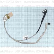 Шлейф матрицы для ноутбука HP Pavilion G7-1310er (40pin LVDS, LED)