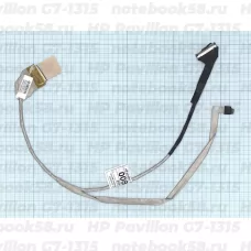 Шлейф матрицы для ноутбука HP Pavilion G7-1315 (40pin LVDS, LED)