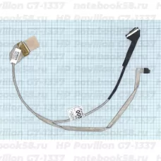 Шлейф матрицы для ноутбука HP Pavilion G7-1337 (40pin LVDS, LED)