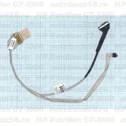 Шлейф матрицы для ноутбука HP Pavilion G7-1000 (40pin LVDS, LED)