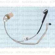 Шлейф матрицы для ноутбука HP Pavilion G7-1003 (40pin LVDS, LED)