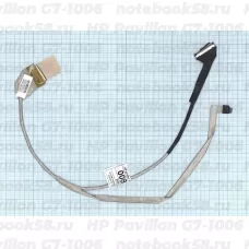 Шлейф матрицы для ноутбука HP Pavilion G7-1006 (40pin LVDS, LED)