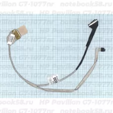 Шлейф матрицы для ноутбука HP Pavilion G7-1077nr (40pin LVDS, LED)