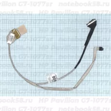 Шлейф матрицы для ноутбука HP Pavilion G7-1077sr (40pin LVDS, LED)