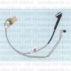 Шлейф матрицы для ноутбука HP Pavilion G7-1083nr (40pin LVDS, LED)