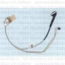 Шлейф матрицы для ноутбука HP Pavilion G7-1086nr (40pin LVDS, LED)