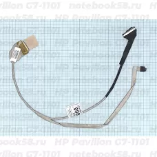 Шлейф матрицы для ноутбука HP Pavilion G7-1101 (40pin LVDS, LED)