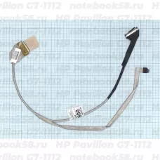 Шлейф матрицы для ноутбука HP Pavilion G7-1112 (40pin LVDS, LED)