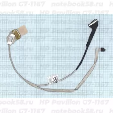 Шлейф матрицы для ноутбука HP Pavilion G7-1167 (40pin LVDS, LED)