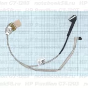 Шлейф матрицы для ноутбука HP Pavilion G7-1203 (40pin LVDS, LED)