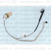 Шлейф матрицы для ноутбука HP Pavilion G7-1223 (40pin LVDS, LED)