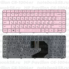 Клавиатура для ноутбука HP Pavilion G6-1004er Розовая