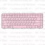 Клавиатура для ноутбука HP Pavilion G6-1075er Розовая