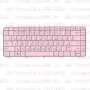 Клавиатура для ноутбука HP Pavilion G6-1190 Розовая