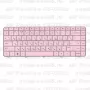 Клавиатура для ноутбука HP Pavilion G6-1210sr Розовая