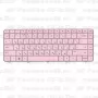Клавиатура для ноутбука HP Pavilion G6-1a31nr Розовая