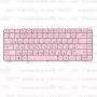 Клавиатура для ноутбука HP Pavilion G6-1c00 Розовая