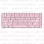 Клавиатура для ноутбука HP Pavilion G6-1d96nr Розовая