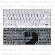 Клавиатура для ноутбука HP Pavilion G6-1005 Серебристая