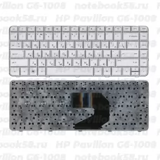 Клавиатура для ноутбука HP Pavilion G6-1008 Серебристая