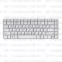 Клавиатура для ноутбука HP Pavilion G6-1045 Серебристая