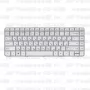 Клавиатура для ноутбука HP Pavilion G6-1056 Серебристая
