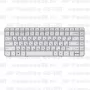 Клавиатура для ноутбука HP Pavilion G6-1151 Серебристая