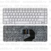 Клавиатура для ноутбука HP Pavilion G6-1156er Серебристая