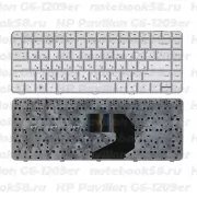 Клавиатура для ноутбука HP Pavilion G6-1209er Серебристая