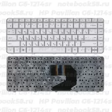 Клавиатура для ноутбука HP Pavilion G6-1214sr Серебристая