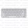 Клавиатура для ноутбука HP Pavilion G6-1343 Серебристая