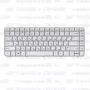 Клавиатура для ноутбука HP Pavilion G6-1a59 Серебристая