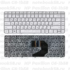 Клавиатура для ноутбука HP Pavilion G6-1b58 Серебристая