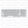 Клавиатура для ноутбука HP Pavilion G6-2061 Белая, без рамки