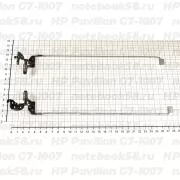 Петли матрицы для ноутбука HP Pavilion G7-1007 (левая + правая)
