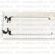Петли матрицы для ноутбука HP Pavilion G7-1070 (левая + правая)