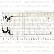 Петли матрицы для ноутбука HP Pavilion G7-1153nr (левая + правая)