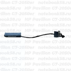 Шлейф жесткого диска для ноутбука HP Pavilion G7-2050er (6+7pin)