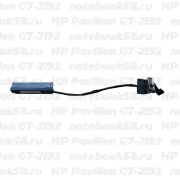 Шлейф жесткого диска для ноутбука HP Pavilion G7-2192 (6+7pin)