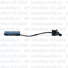 Шлейф жесткого диска для ноутбука HP Pavilion G7-2215 (6+7pin)