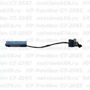 Шлейф жесткого диска для ноутбука HP Pavilion G7-2383 (6+7pin)