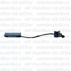 Шлейф жесткого диска для ноутбука HP Pavilion G6-2331sr (6+7pin)